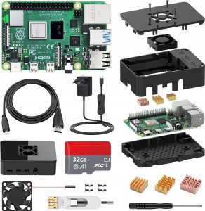 Zestaw STUUC Raspberry Pi 4 8GB RAM karta pamięci 32GB model B (8G + 32G) 1