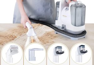 WECLEAN C2 Odkurzacz piorący do czyszczenia dywanów tapicerki biały 400W 6