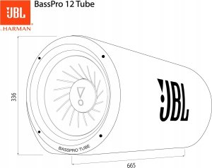 JBL BassPro Tube 12"30 cm subwoofer 450 W głośnik przenośny nowy 2024 7