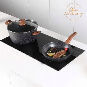 Zestaw naczyń kuchennych indukcyjnych 30-częściowy KITCHEN ACADEMY 6