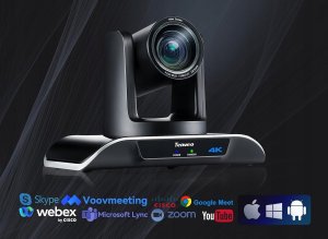 Tenveo 4K PTZ kamera do wideokonferencji kościoła 12x zoom szerokokątny 3