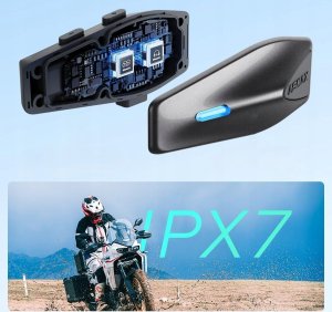 Zestaw słuchawkowy motocyklowy ASMAX S1 do kasku Bluetooth mesh interkom 3
