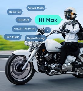 Zestaw słuchawkowy motocyklowy ASMAX S1 do kasku Bluetooth mesh interkom 5