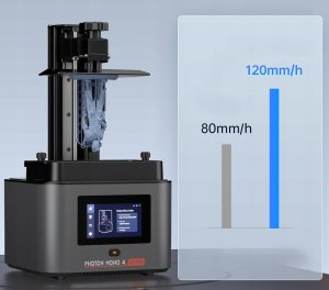 ANYCUBIC Photon Mono 4 Ultra 10K Resin drukarka 3D 7"20 mm/h 153,4 x 87 x 5