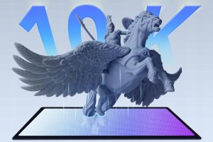 ANYCUBIC Photon Mono 4 Ultra 10K Resin drukarka 3D 7"20 mm/h 153,4 x 87 x 7