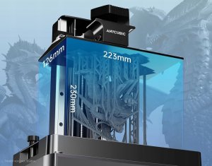 ANYCUBIC Photon Mono M7 drukarka 3D 14K 10,1"150 mm/h 223x126x230 mm nowa 4