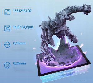 ANYCUBIC Photon Mono M7 drukarka 3D 14K 10,1"150 mm/h 223x126x230 mm nowa 6