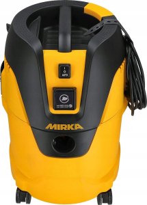 Zestaw Mirka Odkurzacz przemysłowy na mokro sucho 25l 1000W dysze nowy 9