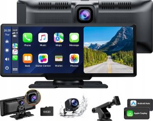 Radioodtwarzacz samochodowy Volam 9,26"Carplay kamera przód cofania GPS FM 1
