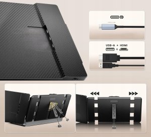 Monitor Book on Demand Ltd. Monitor LED KEFEYA 12"KEFEYA P1 12" 1920 x 1080 px IPS / PLS 4