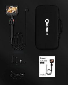 KAIWEETS Endoskop Kamera inspekcyjna rurowa światło 4,3"1,5 m wodoszczelna 3