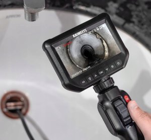 KAIWEETS Endoskop Kamera inspekcyjna rurowa światło 4,3"1,5 m wodoszczelna 4