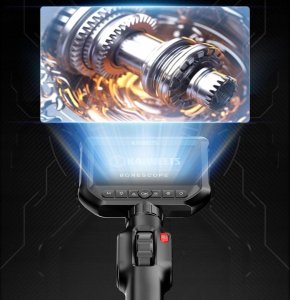 KAIWEETS Endoskop Kamera inspekcyjna rurowa światło 4,3"1,5 m wodoszczelna 6