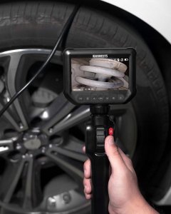 KAIWEETS Endoskop Kamera inspekcyjna rurowa światło 4,3"1,5 m wodoszczelna 8