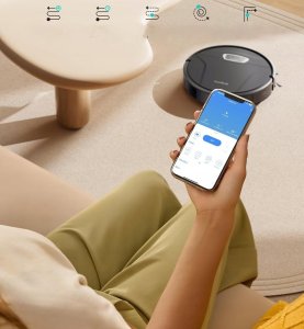 Robot sprzątający LeFant HONITURE G20 Pro robot sprzątający odkurzający wycieranie 4500Pa 180min 3