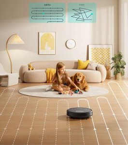 Robot sprzątający LeFant HONITURE G20 Pro robot sprzątający odkurzający wycieranie 4500Pa 180min 4