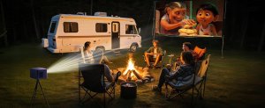 Projektor Book on Demand Ltd. YEZMEK Projektor wideo 4K 6D/4P zoom 20000l 1080p kino domowe/outdoorowe 2