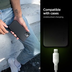 SPIGEN DURASYNC MFI LIGHTING CABLE 2-PACK 100CM WHITE 8