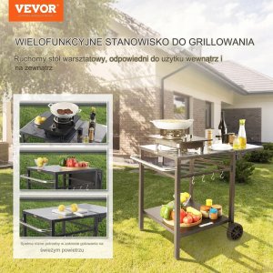 Modulowany Wózek do Grillowania na Świeżym Powietrzu 4