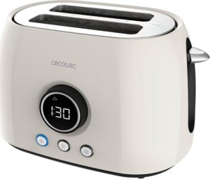 Toster cyfrowy podwójny ClassicToast 8000 Beige Duble Cecotec Beżowy 800W 1