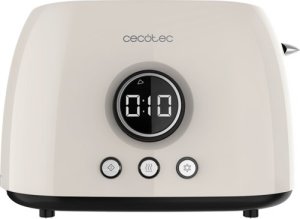 Toster Cecotec Toster cyfrowy podwójny ClassicToast 8000 Beige Duble Beżowy 800W 2