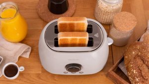 Toster Cecotec Toster cyfrowy podwójny ClassicToast 8000 Beige Duble Beżowy 800W 7