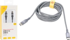 Kabel USB Koopman USB-C - USB-C 2 m Szary 2