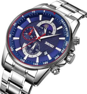 Zegarek Męski Skmei 9250SIBU + BOX 2