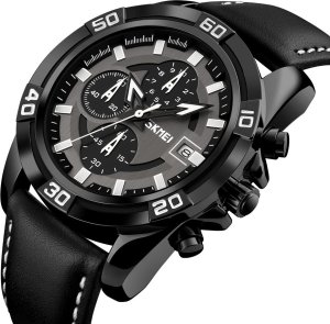 Zegarek Męski Skmei 9156BKBK + BOX 2