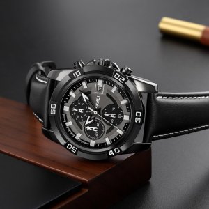 Zegarek Męski Skmei 9156BKBK + BOX 3