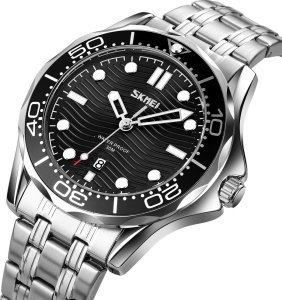 Zegarek Męski Skmei 9276SISIBK + BOX 2