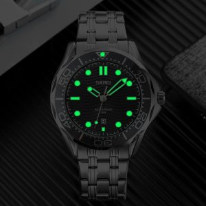 Zegarek Męski Skmei 9276SISIBK + BOX 10