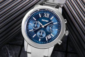Zegarek Męski Skmei 9097BU + BOX 4