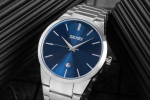 Zegarek Męski Skmei 9140SIBU + BOX 3