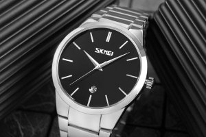 Zegarek Męski Skmei 9140SIBK + BOX 3