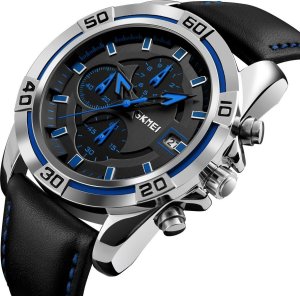 Zegarek Męski Skmei 9156SIBU + BOX 2