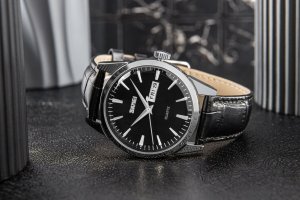 Zegarek Męski Skmei 9073SIBK-B + BOX 5