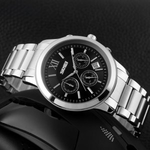 Zegarek Męski Skmei 9097BK + BOX 3