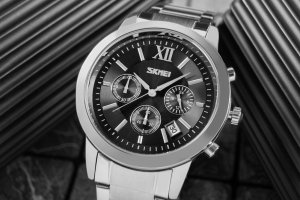Zegarek Męski Skmei 9097BK + BOX 6