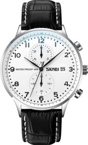Zegarek Męski Skmei 9301SISIBK + BOX 1