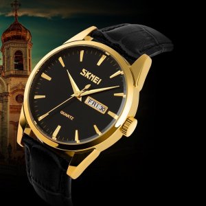 Zegarek Męski Skmei 9073GDBK-B + BOX 4