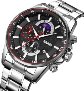 Zegarek Męski Skmei 9250SIBK + BOX 2
