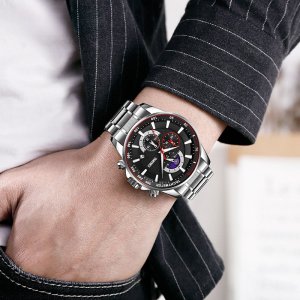 Zegarek Męski Skmei 9250SIBK + BOX 3