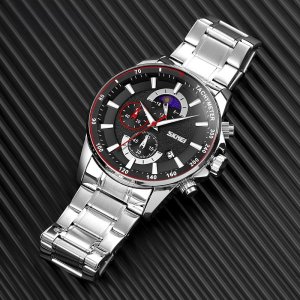 Zegarek Męski Skmei 9250SIBK + BOX 7