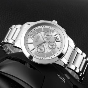 Zegarek Męski Skmei 9097SI + BOX 4