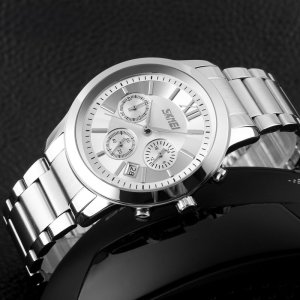 Zegarek Męski Skmei 9097SI + BOX 5