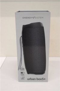 SALE OUT. Energy Sistem Urban Box 5+ Space 2.0 20W, TWS, Bluetooth 5.0, USB/microSD MP3 player, FM Radio | Energy Sistem | Speaker | Urban Box 5+ | DEMO | 20 W | Bluetooth | Black | Portable | Wireless connection one size 1