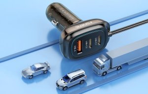 Ładowarka samochodowa Foneng C20 A+C+C 66W 3 porty 5