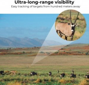 Luneta K&F Luneta obserwacyjna Concept BaK-4 12x50 czarna 6