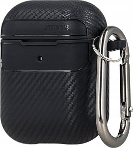 Etui Carbon do Airpods 4 czarny 2